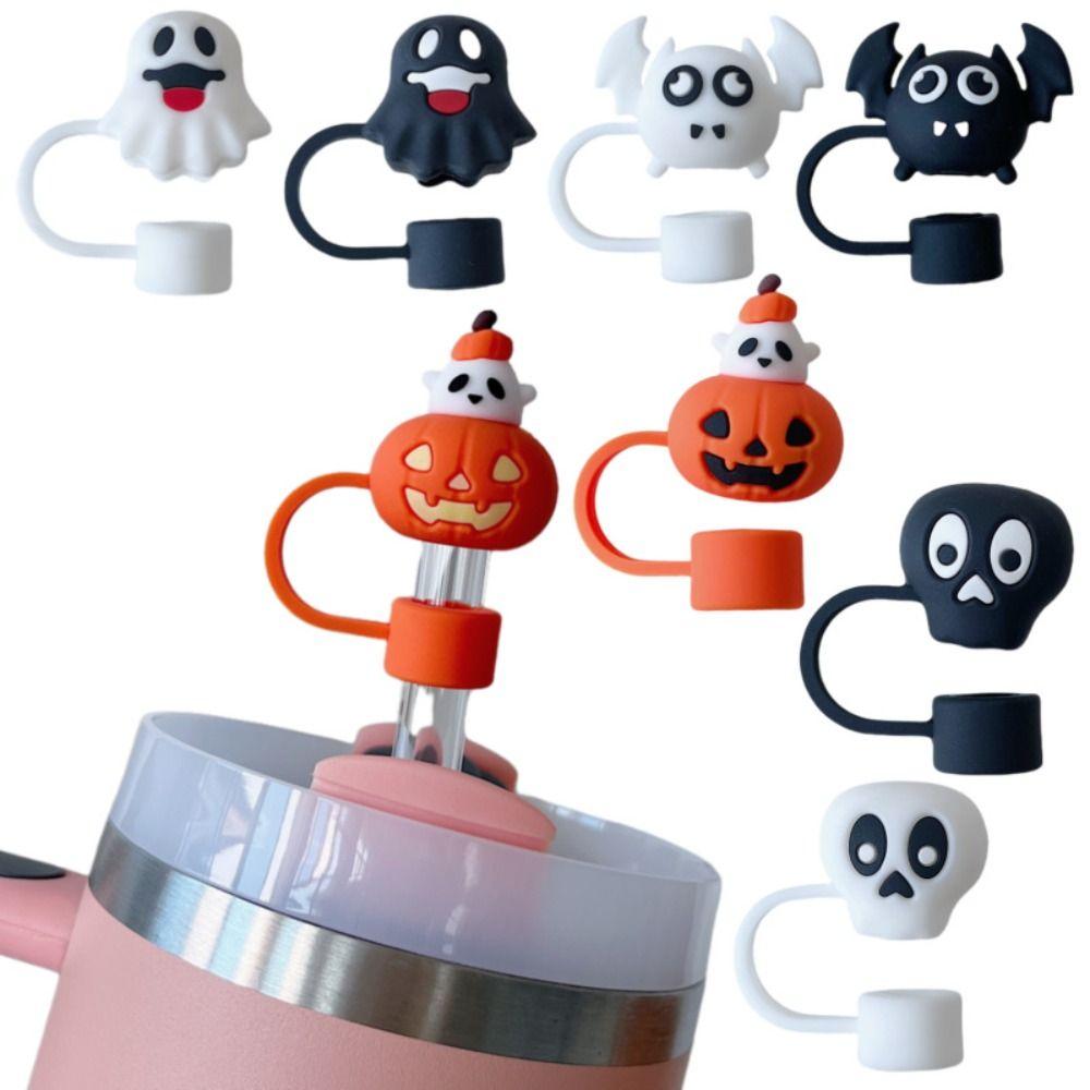 Cup Accessories Drinking Dust Cap Reusable Straw Tips Cover New Silicone Straw Plug  Cup