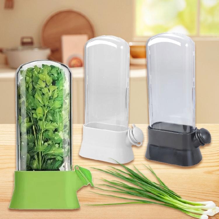 Refrigerator Detachable Compartment Herb Saver Box Vegetable Storage Container Mint and Cilantro Preservation Box