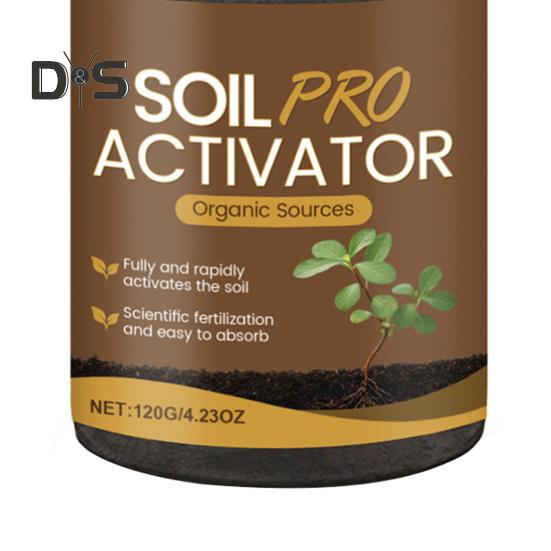 Proszek Aktywator Gleby Nawóz Bogaty w Składniki Odżywcze Stymulator Wzrostu Roślin Proszek do Aktywacji Gleby do Mieszanki Doniczkowej Siewek Kompost Rośliny Doniczkowe Zewnętrzne