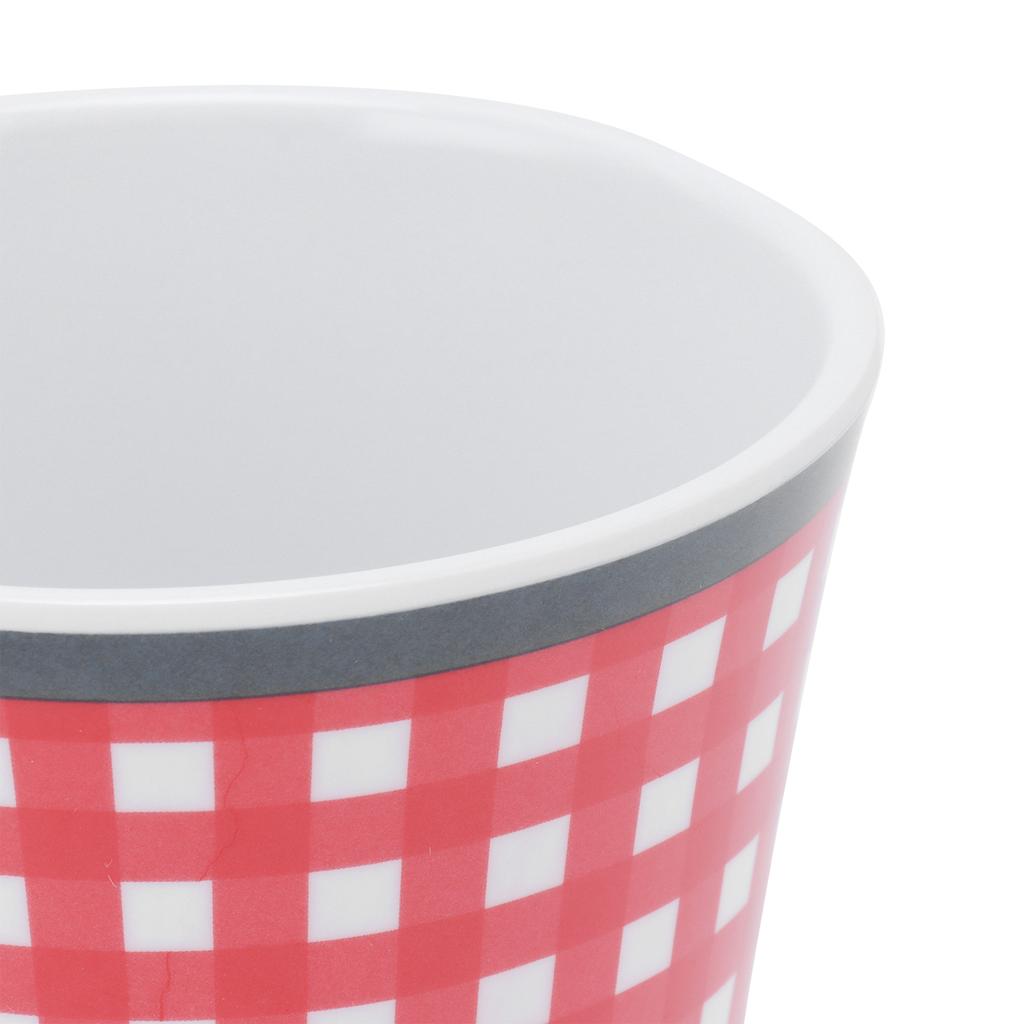 4Pcs/Set Imitation Porcelain Beverage Mug Originality Melamine Cup for Student School Home