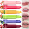 Fruit Changing Cherry Red Jelly Lipstick Moisturizing Temperature Change Peach Lip Blam Korean Makeup for Women Lips Care
