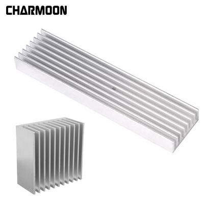 5pcs 150x20x6mm Silver-White LED Heat Sink Aluminum Cooling Fin Heat Sink MO