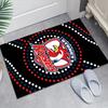 1pc Football Team Design Area Rug - Non-Slip, Soft & Cozy Floor Mat for Living Room, Bedroom, Office - Indoor/Outdoor Decorative Carpet
