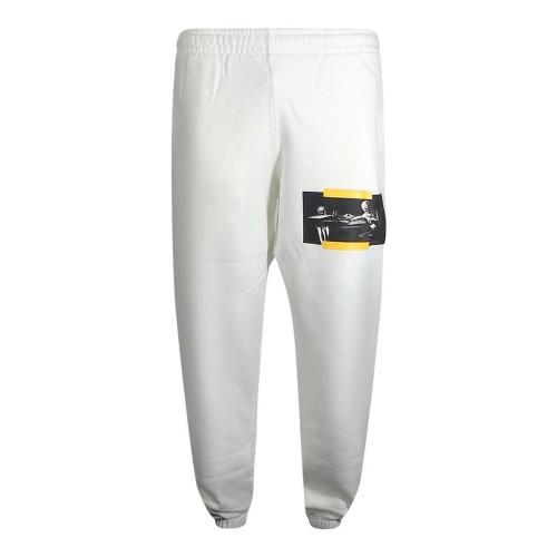 Off-White Mens Caravaggio Painting Logo Jogging Bottoms