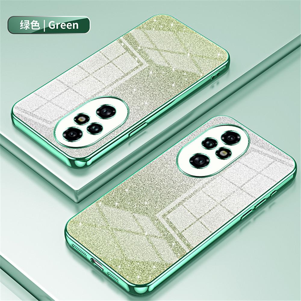 

Прозрачный чехол для телефона с градиентным блестящим покрытием для Honor 200 Pro для Huawei Honor 200 Lite 100 90 80 70 60 50 30 20 Pro For Honor 200