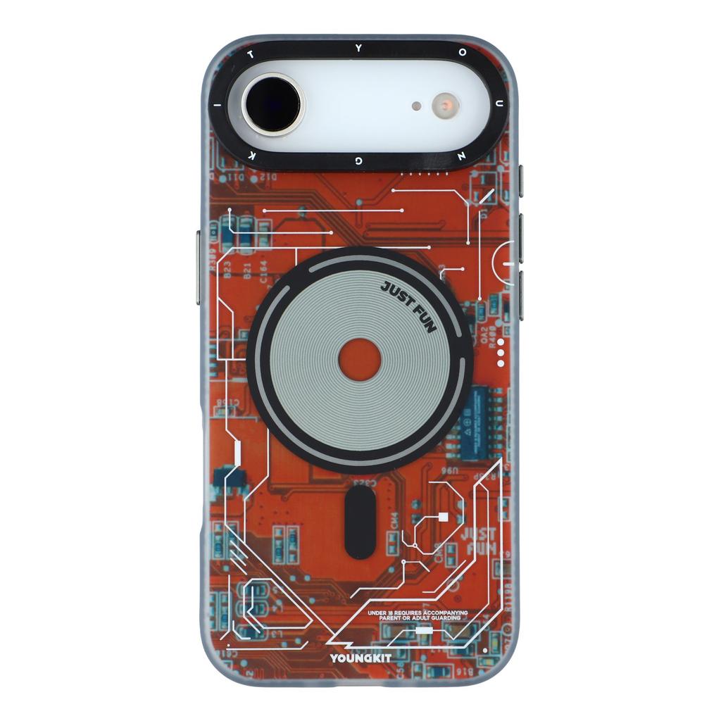 Seria Technologiczna YOUNGKIT dla iPhone 17 Air Magnetyczne Etui Twarde PC IMD Pokrowiec na Telefon