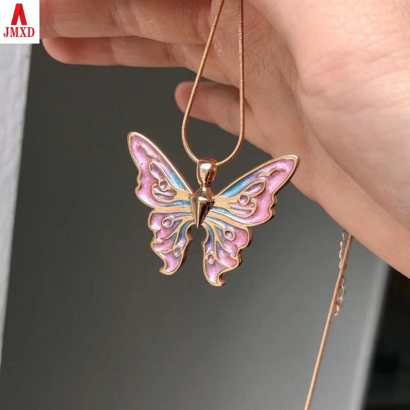 JMXD-Butterfly Fairy Necklace Dream Wonderland Alina Butterfly
