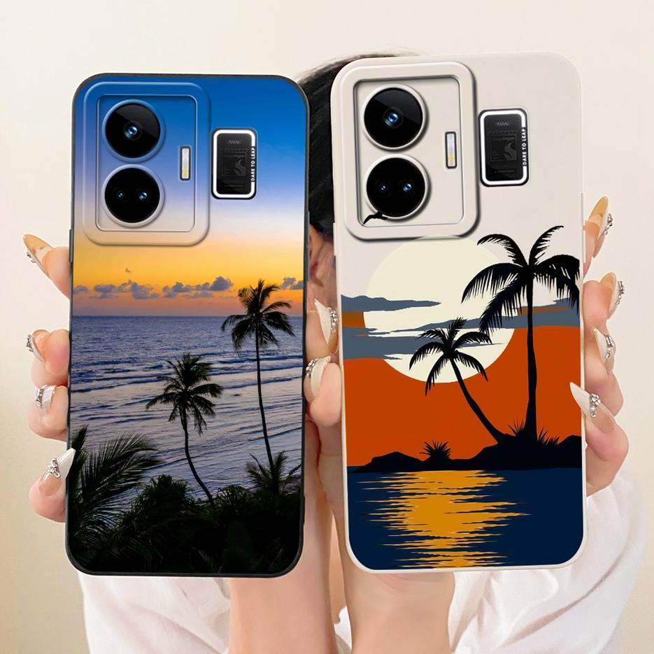 For Realme GT Neo 5 Case RealmeGT3 RMX3709 Cool Owl Dragon Painted Cover Soft Silicone Case For Realme GT 3 GT3 GTNeo5 240W Bags