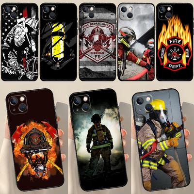 Eroi Pompieri Pompier Husă Pentru iPhone 12 11 13 14 15 Pro Max 12 Mini 7 8 Plus X XR XS Max SE 2020 Husă Telefon
