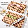 SUPOR Large Antibacterial Checkerboard Wood Cutting Board