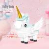 Xingbao Mini Cartoon Unicorn Rainbow Pegasus Building Blocks - 12 Styles