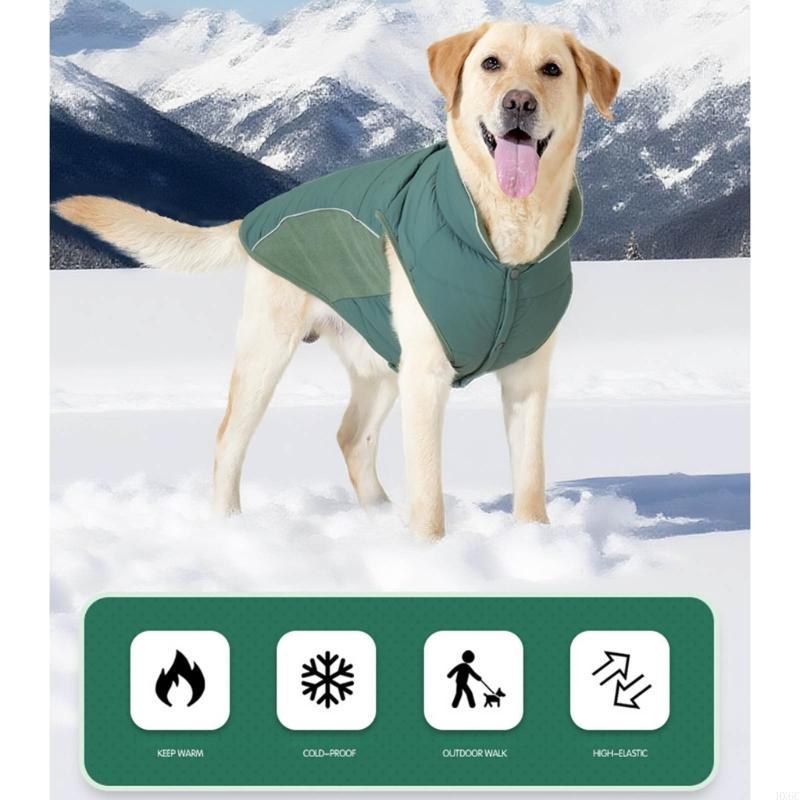 Dog Vest Clothes Outfit Clothes for Boy Girl Dog Winter Apparel HX6C
