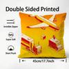D-DHL Hot E-Express Cushion Cover Comfortable Reversible Pillow Cover Ideal for Car Sofa Bedroom & Beyond