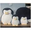 Exploding Head Ins Tony Penguin Doll Sad Expression Plush Toy Cute Car Pillow