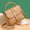 Women's Lightweight PU Leather Bag  Small Shoulder Bag  Brim Bag  Summer Bag  Female Travel Bag