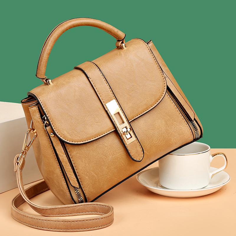 Women's Lightweight PU Leather Bag  Small Shoulder Bag  Brim Bag  Summer Bag  Female Travel Bag