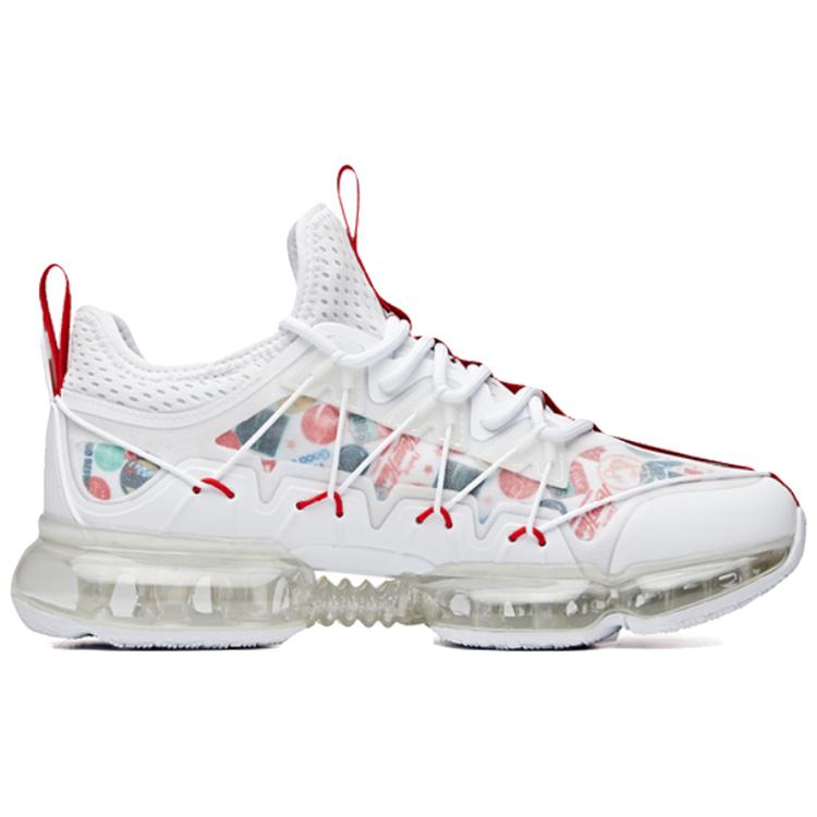 New Coca-Cola x Anta Low-Top Running Shoes Men's White Red 912025505-9