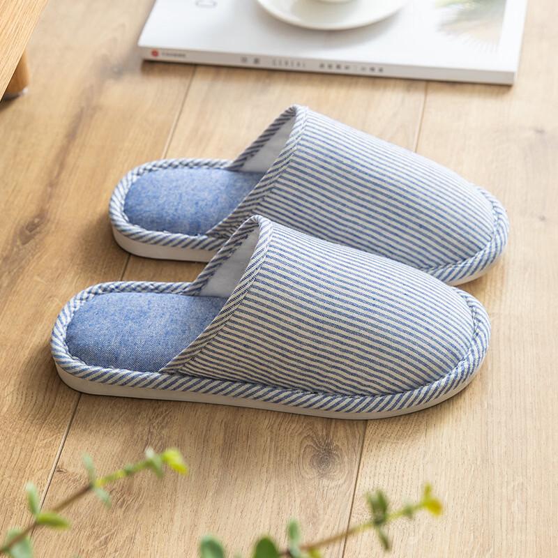 

Yishan Yisi Anti-slip Linen Closed-toe Cotton Slippers