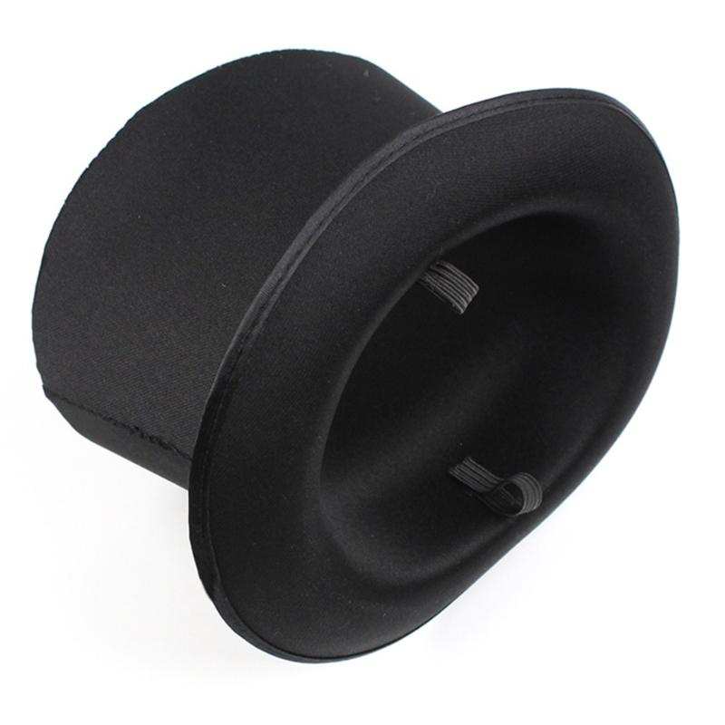 Eleganter Zaubererhut, Zylinderhut, Stirnband für Unisex, modisches Accessoire, stilvoller Panamahut für Damen