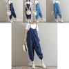 Premium Quality Women Jumpsuits Loose Sleeveless Backless Overalls Stylishly Retro