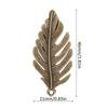 20pcs Bronze Bronze Leaf Jewelry Accessories Alloy Antique Leaf Charms 21*46MM Hollow Leaf Metal Bracelets DIY