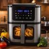 Frytkownica Beztłuszczowa Duża Air Fryer 8,5L Airfryer + Wkład Silikonowy