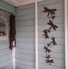 Wrought Iron Dragonfly Wall Art - Charming American Country Style Decoration