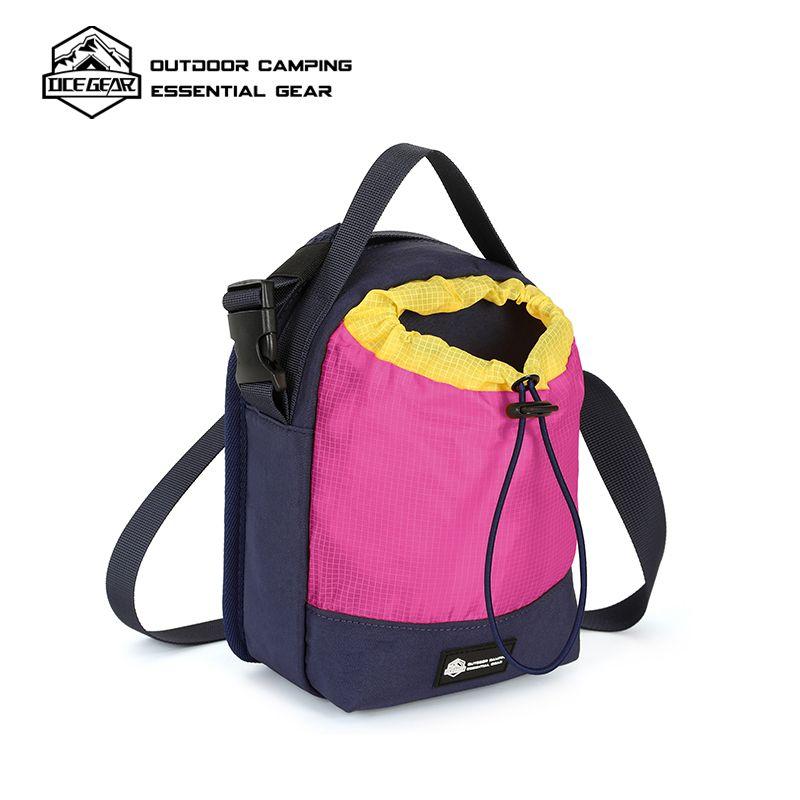 

Oce Gear New Crossbody Kettle Bag Female Multifunctional Mobile Phone Bag Lightweight Casual Small Travel Crossbody Bag Water Bottle Bag Rose red (suitable for 8cm diameter cup)