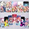 RE47 Nino Miku Itsuki Nakano Transparent Phone Case for Motorola Moto G7 G8 G9 G84 G85 G73 G24 G15 Z2 Play Power Plus