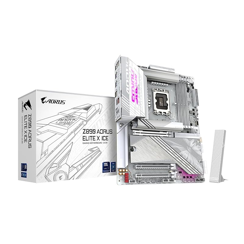 

GIGABYTE Z890 AORUS ELITE X ICE ATX motherboard MB6596
