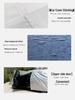 All-Weather Waterproof Oxford Cloth Sedan Car Cover with Sun Protection