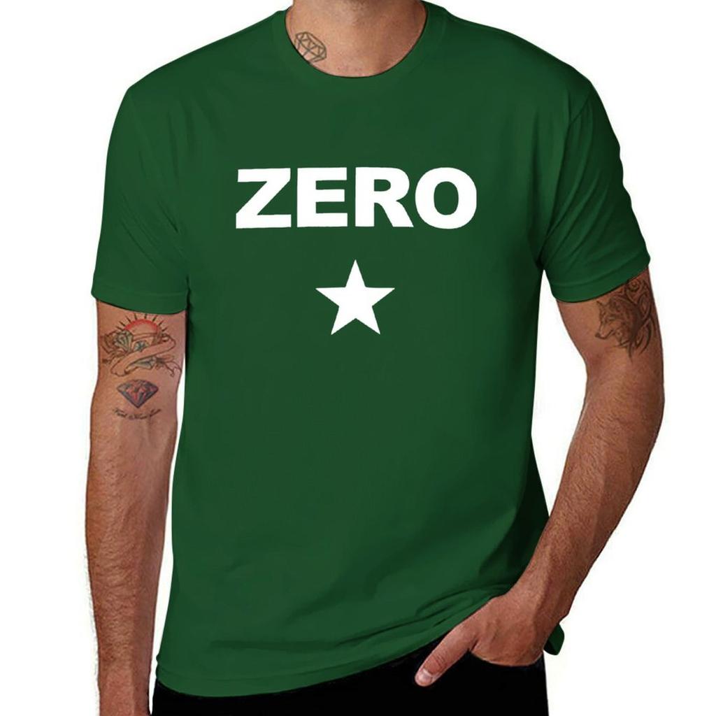 Smashing Pumpkins Zero T-Shirt Customs Boys Animal Print Plain Black T Shirts Men