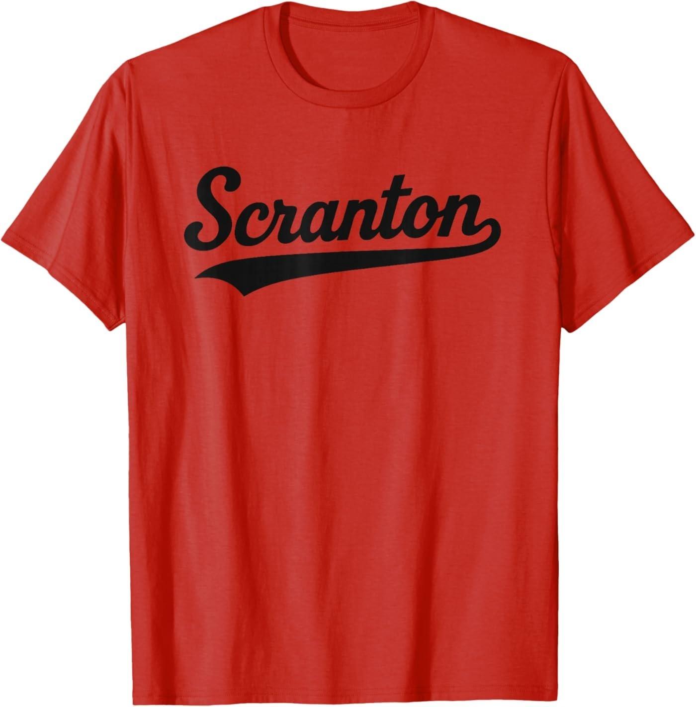 Scranton Baseball Tee T-Shirt S разноцветный