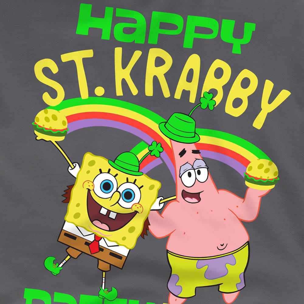 SpongeBob SquarePants Unisex Adult St Patricks Day T-Shirt