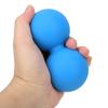 Silica Gel Exercise Peanut Ball Yoga Gym Fitness Body Relax Massage Ball Relieve PainBlue