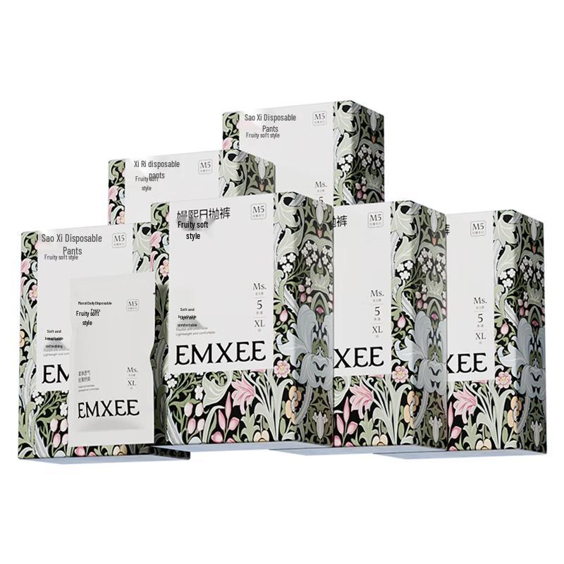 EMXEE Women s Hypoallergenic Disposable Underwear (30-Pack) XXXL