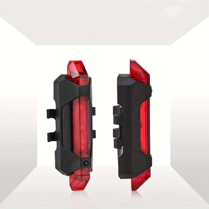 LED Mountain Bike Luggage Rack Light Waterproof Bicycle Rear Seat Reflective Taillight Night Ridding Safety Warning Reflector