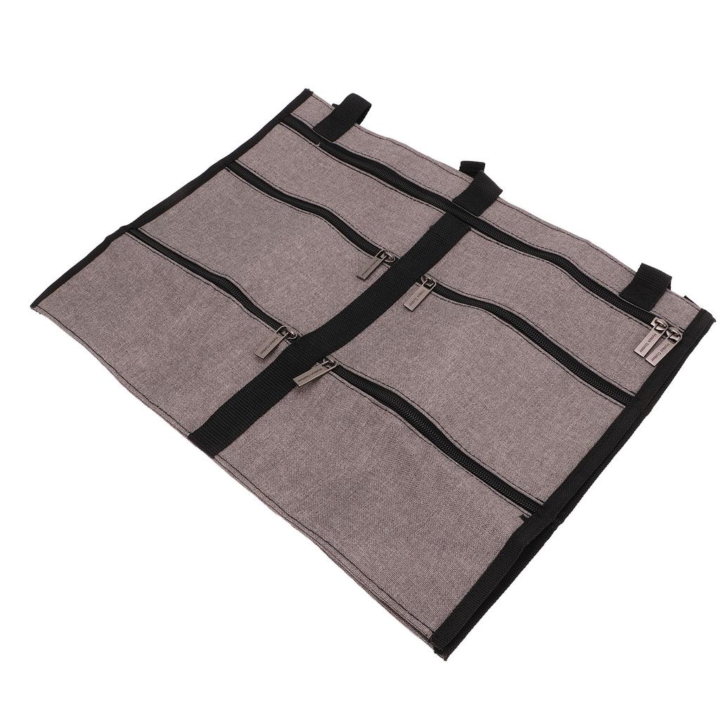 Hanger Diversion Safe Wear Resistant Dirt Resistant 600D Abrasive Cloth Hidden Pocket Safe Hanger for Home Travel Grey
