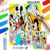 Mickey Mouse Friends Paint By Numbers Hand Painting Kit. Home Decor Wall Art Gift