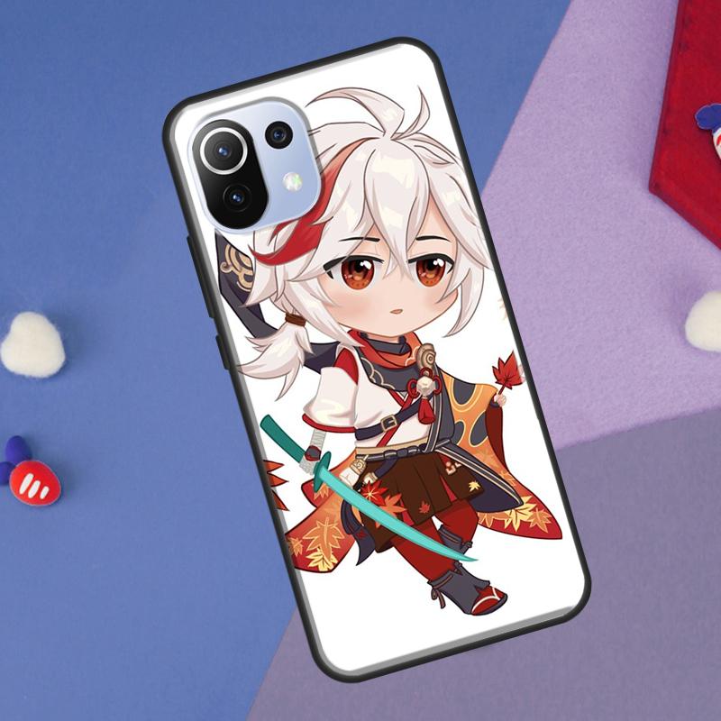 Genshin Impact Kaedehara Kazuha Hülle Für Xiaomi 13 14 Ultra 11T 12T 13T 14T Pro POCO X7 Pro X3 X5 F3 F5 F6 M6 X6 Pro Hülle