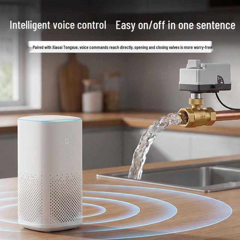 WiFi Smart Electric Ball Valve with Remote Control Timer for Automatic Irrigation