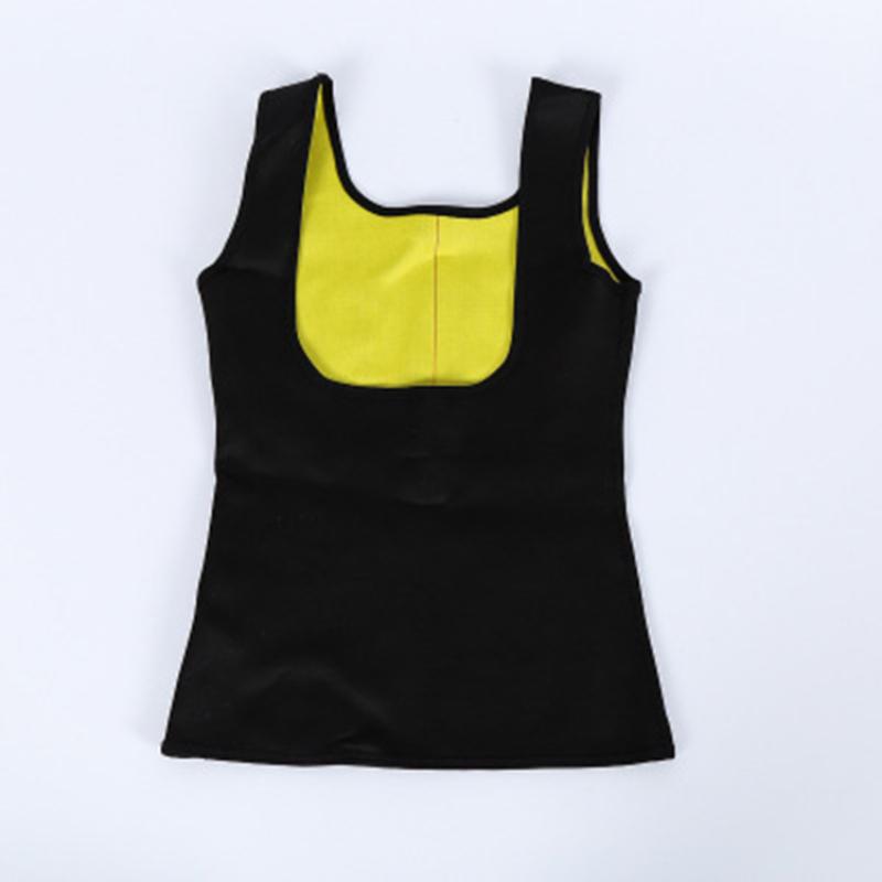 Женский Мужской Корсетная Спинка Неопреновый Формирователь Тела Утягивающий Пояс Тренажер для Талии Потоотделяющий Жилет для Похудения Контроль Живота S