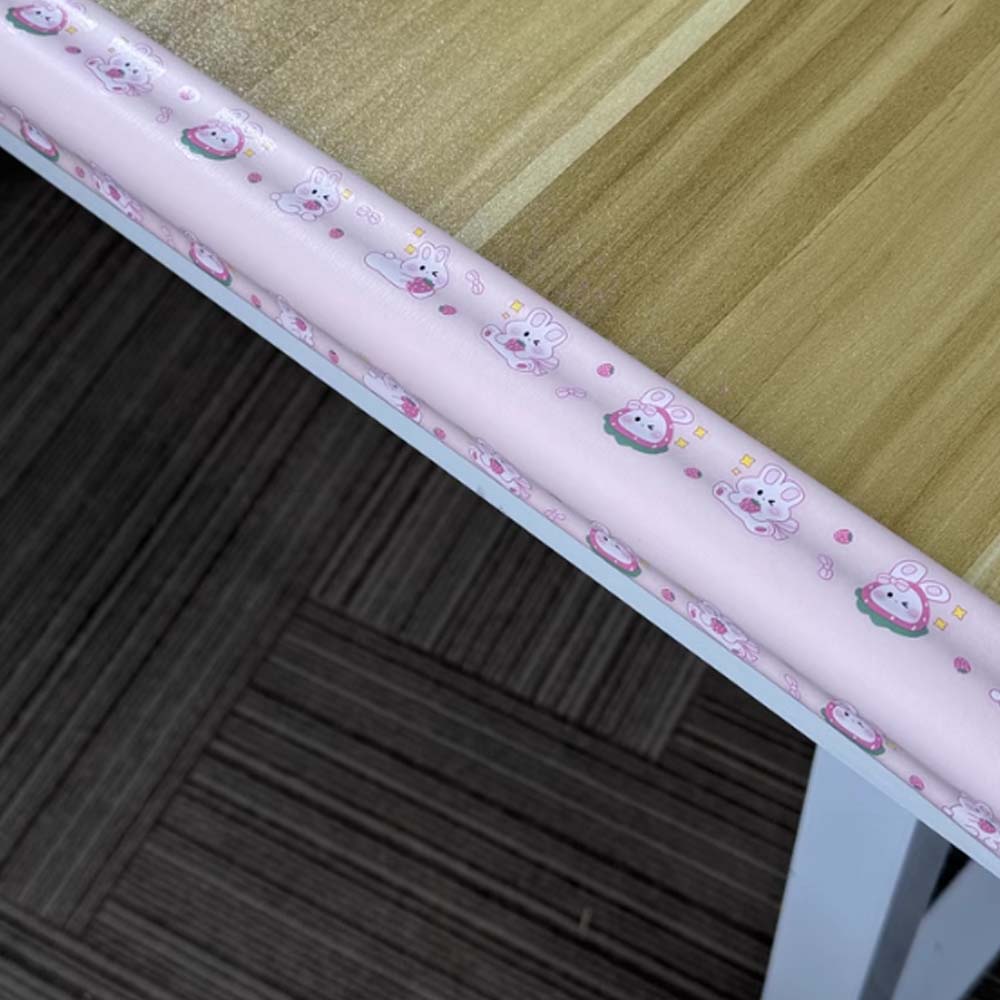 Cartoon Baby Anti-collision Strip Double-sided Tape Table Corner Protective Cover  Walls