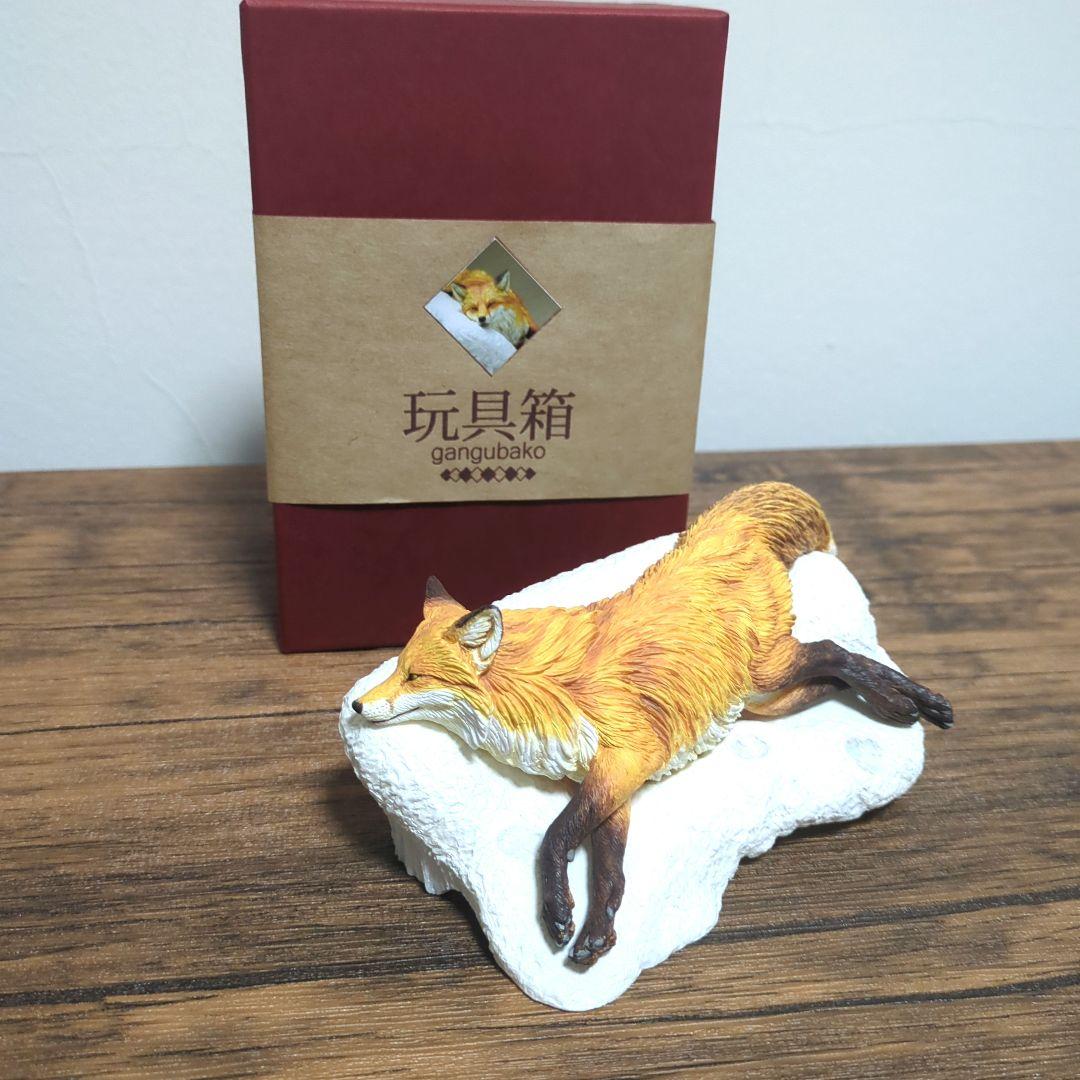 

[Б/У] Kiyama Шкатулка для игрушек Фигурка лисы Миюки