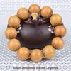 Duobao Agarholz & Rote Bohnen Ebenholz Gebetsperlenarmband 2.0