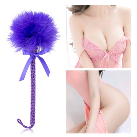 Tickler Feather Adult Toy Soft Fur Comfortable Artificial Tickler Cosplay Teaser Feather Couples