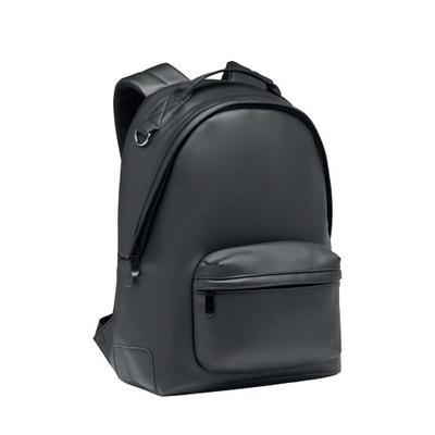 White PU Laptop Backpack