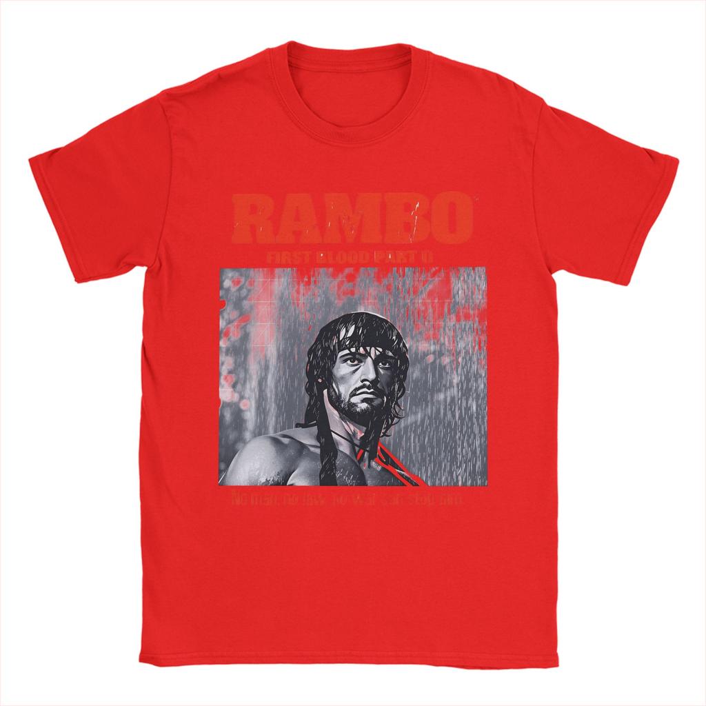 Rambo First Blood John In Ravine I Didnt Do Anything Cotton TShirt For Mens  Leisure Tee Shirt Oversize Casual Clothing
