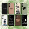 Read Books Illustration Phone Case For Samsung Galaxy S21 22 23 24 S25 Ultra PlusS20 FE S10 Plus Cover Funda