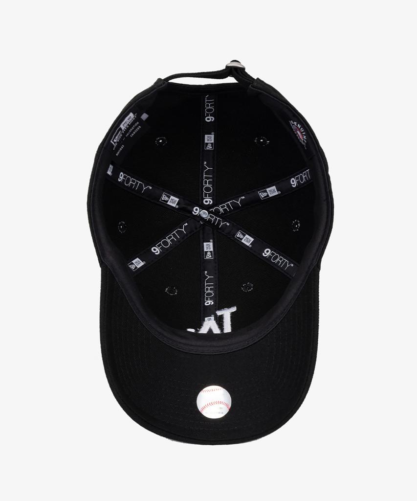 NEW ERA Mlb Basic La Dodgers Unstructured Ball Cap White On Black